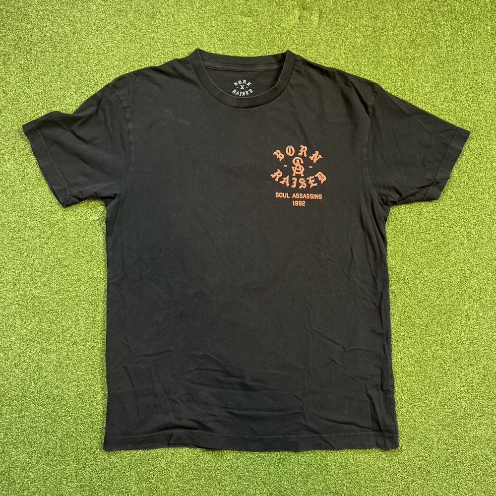 BORN X RAISED x SOUL ASSASSINS SHIRT 1992 Size Medium